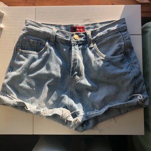 Jean shorts